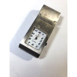 Quartz Watch Money Clip, Vintage